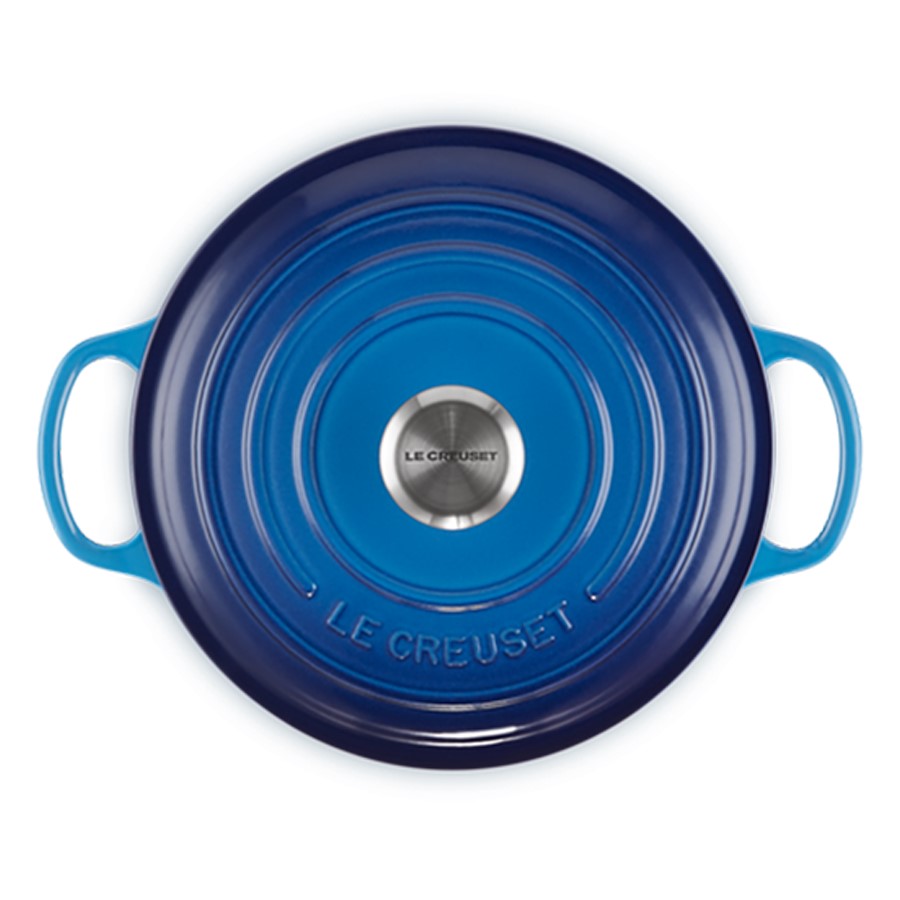 additioanl image for  Le Creuset Round Casserole Az.Blue 20 cm 