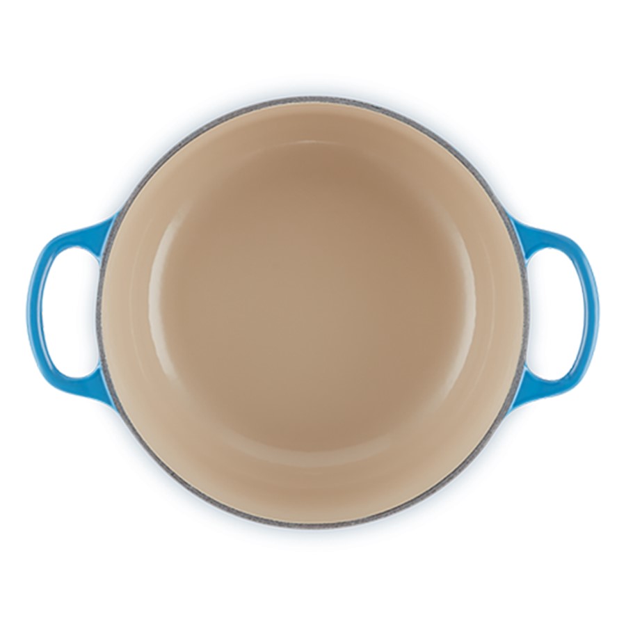 additioanl image for  Le Creuset Round Casserole Az.Blue 20 cm 