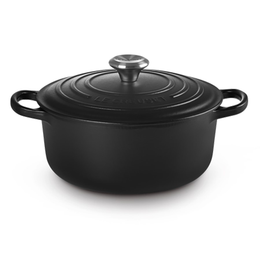additioanl image for  Le Creuset Round Casserole S/Black 20 cm 