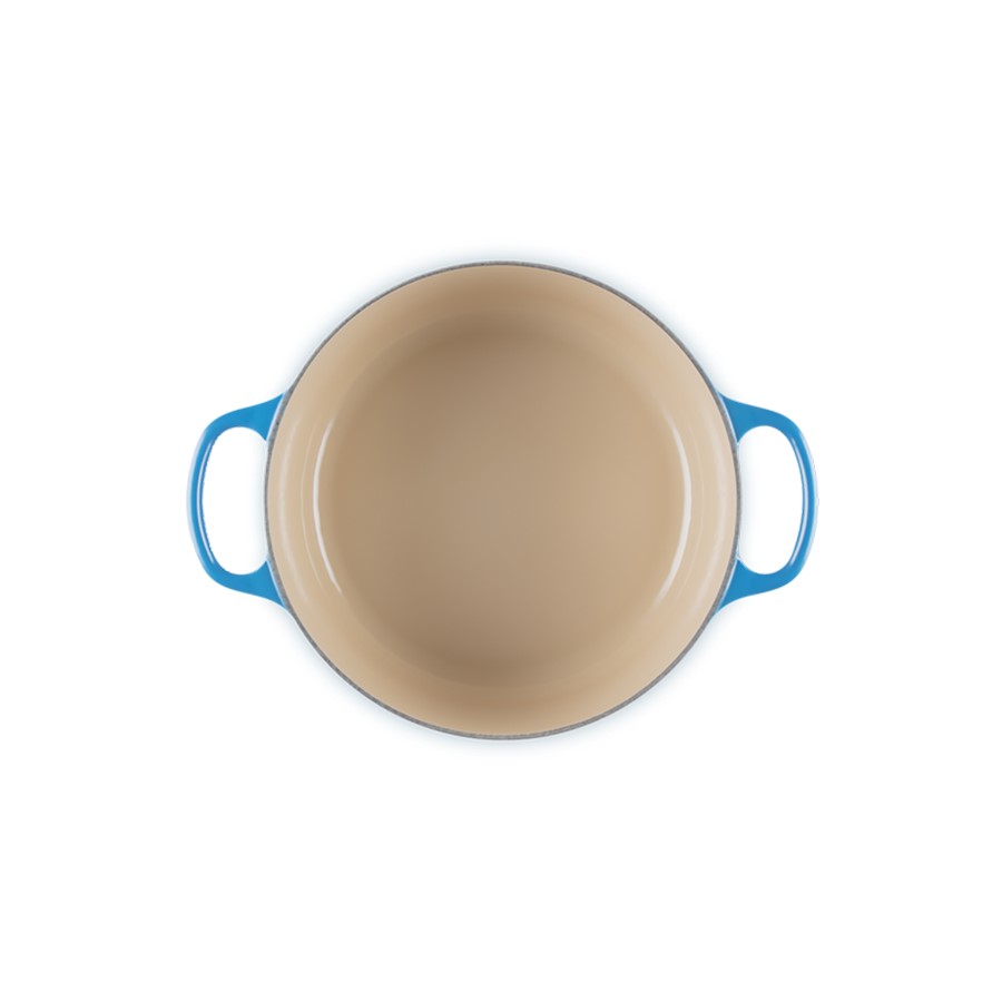 additioanl image for  Le Creuset Rd Casserole Azure Blue 24 cm 