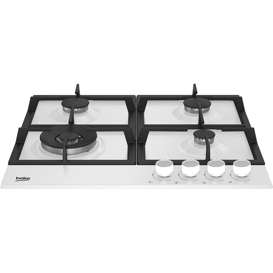 additioanl image for  Beko Hob Gas 4 Burner White 60 cm 