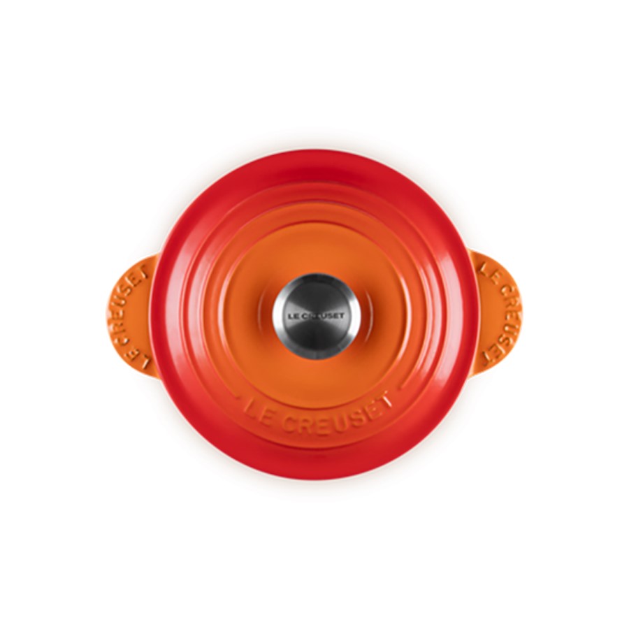 additioanl image for  Le Creuset Round Cocotte Flame 18 cm 