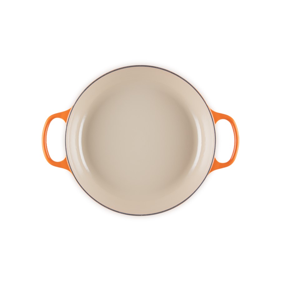 additioanl image for  Le Creuset Shallow Casserole Flame 26 cm 