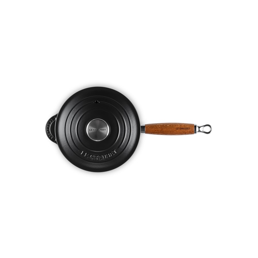 additioanl image for  Le Creuset Saucepan Matte Black 18 cm 