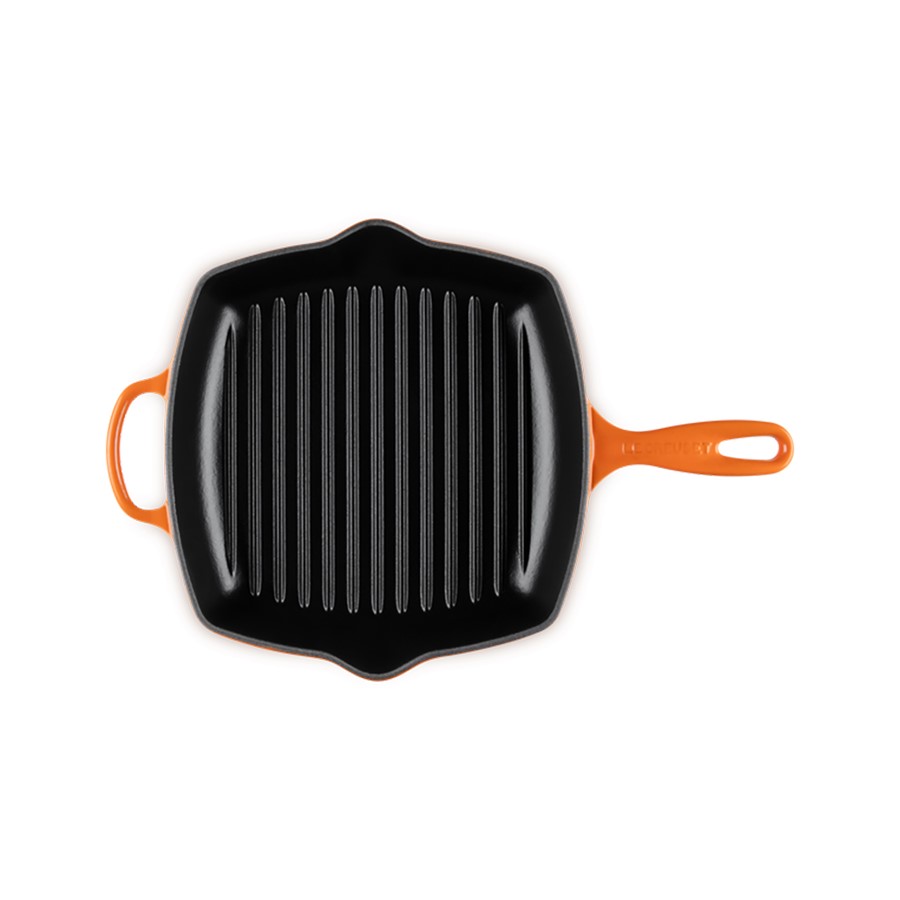 additioanl image for  Le Creuset Sq. Skillet Grill Flame 26 cm 