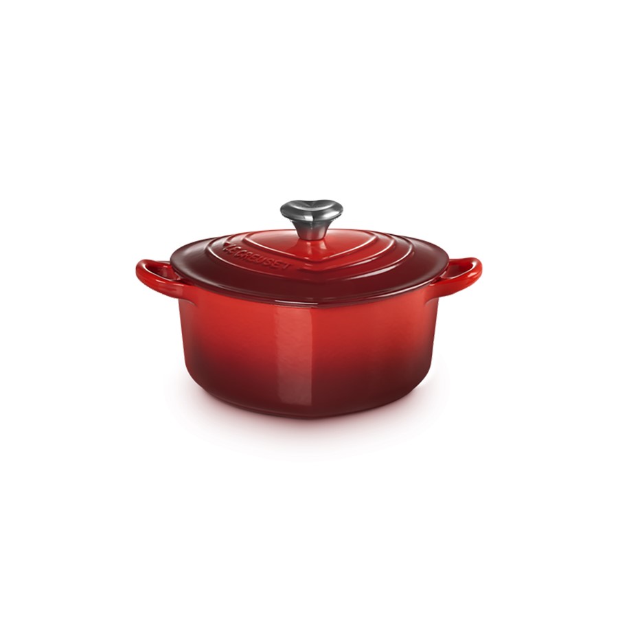 additioanl image for  Le Creuset Heart Casserole Cerise 20cm 