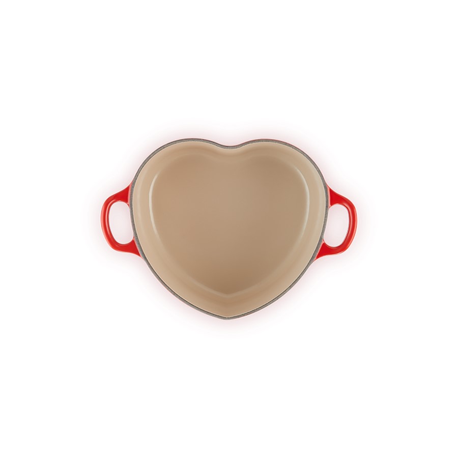 additioanl image for  Le Creuset Heart Casserole Cerise 20cm 