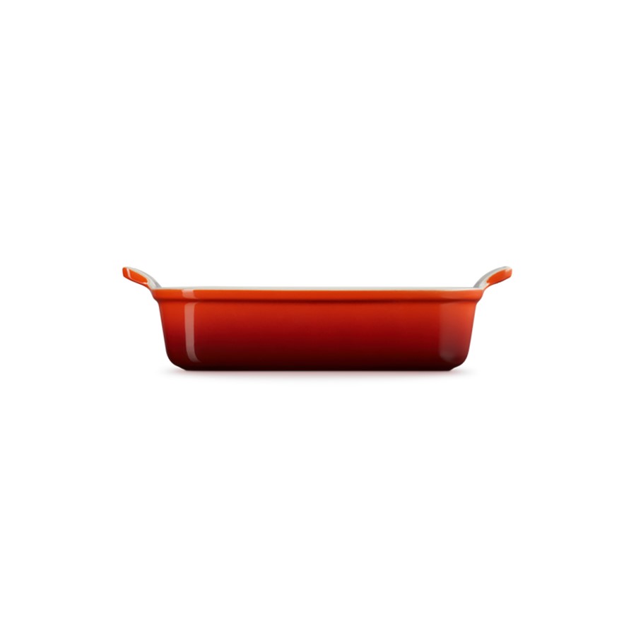 additioanl image for  Le Creuset Gratin Rect Dish Cerise 26 cm 