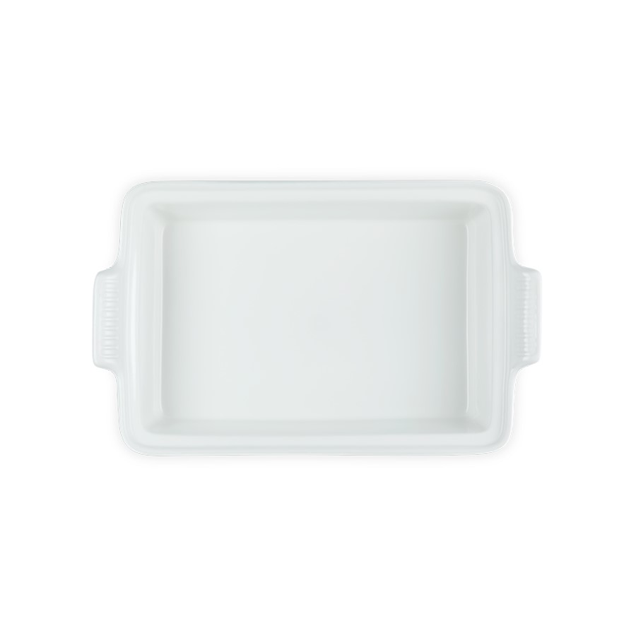 additioanl image for  Le Creuset Rect Dish +Lid Meringue 33 cm 