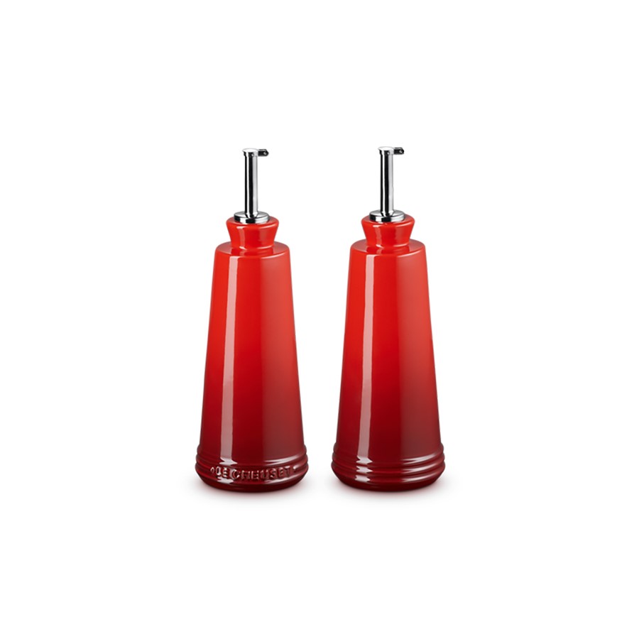 additioanl image for  Le Creuset Oil & Vinegar Set Cerise 