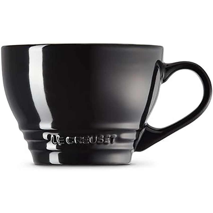additioanl image for  Le Creuset Cappuccino Mug Blk Onyx 400ml 