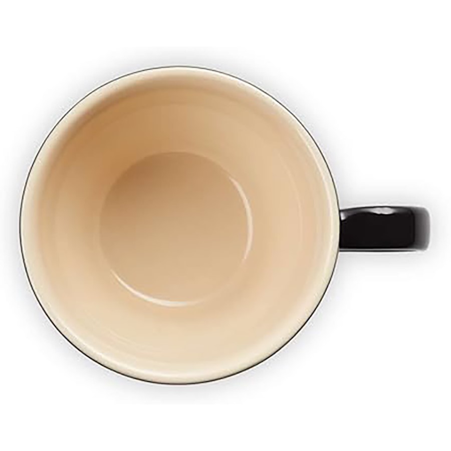 additioanl image for  Le Creuset Cappuccino Mug Blk Onyx 400ml 