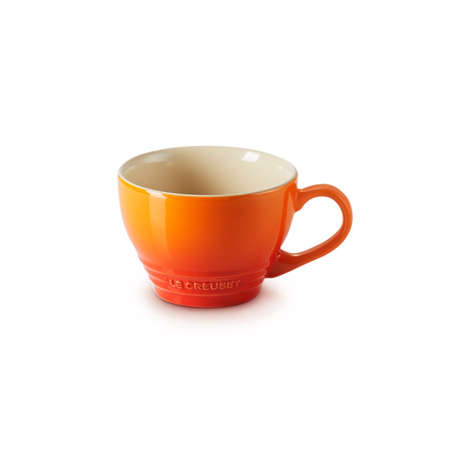 additioanl image for  Le Creuset Cappuccino Mug Flame 400 ml 