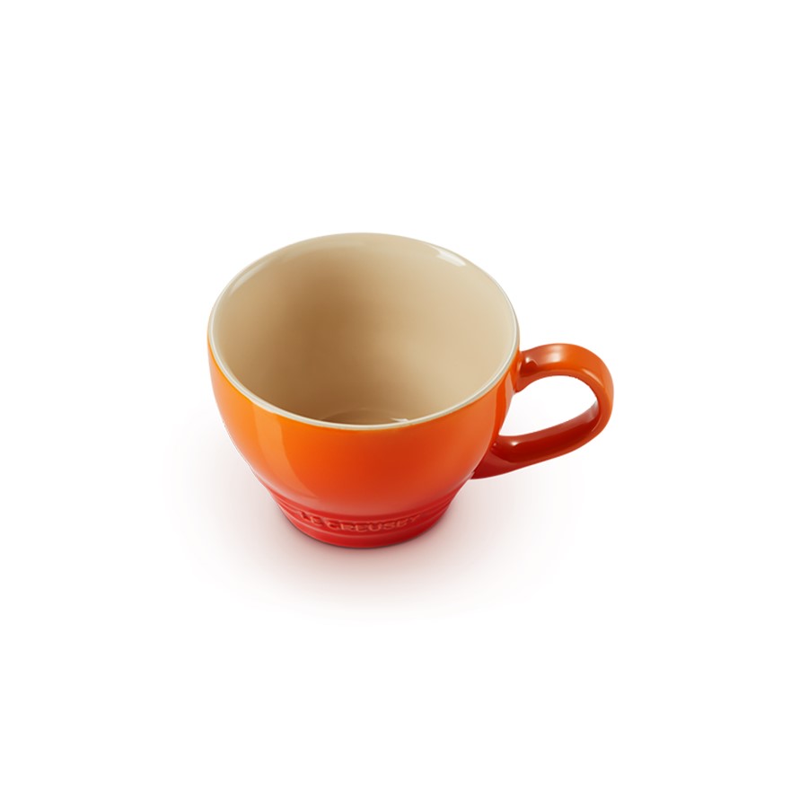 additioanl image for  Le Creuset Cappuccino Mug Flame 400 ml 