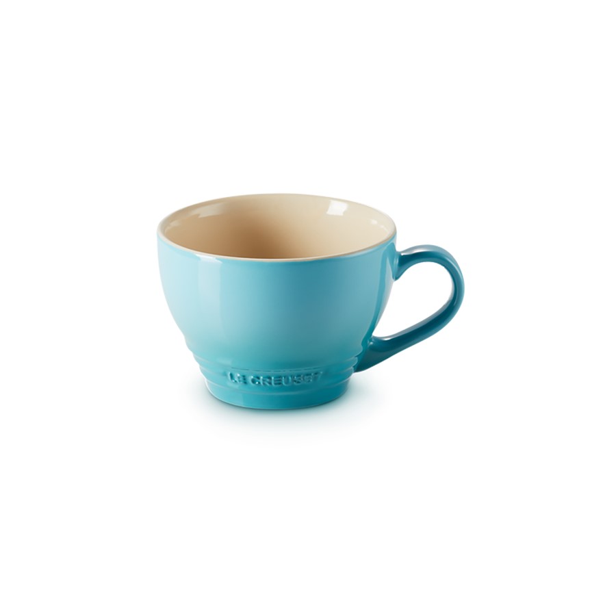 additioanl image for  Le Creuset Cappuccino Mug Teal 400 ml 