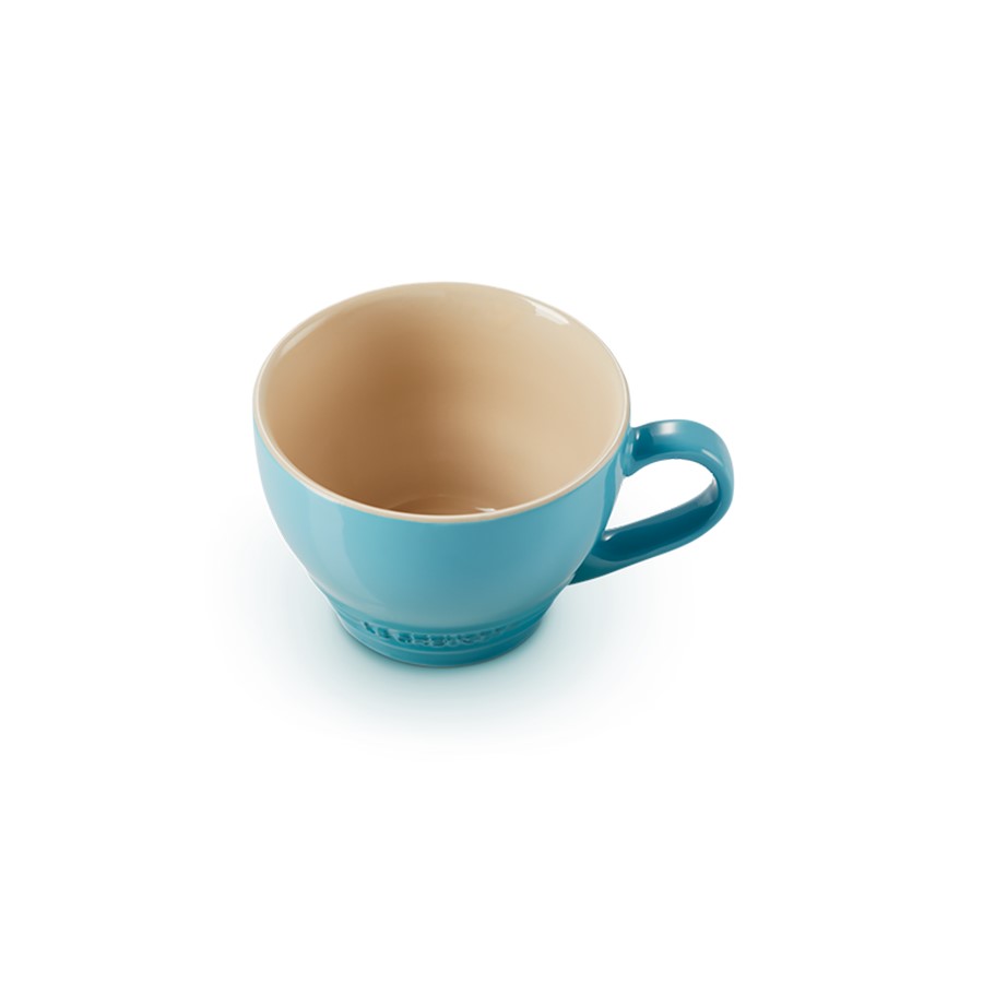 additioanl image for  Le Creuset Cappuccino Mug Teal 400 ml 