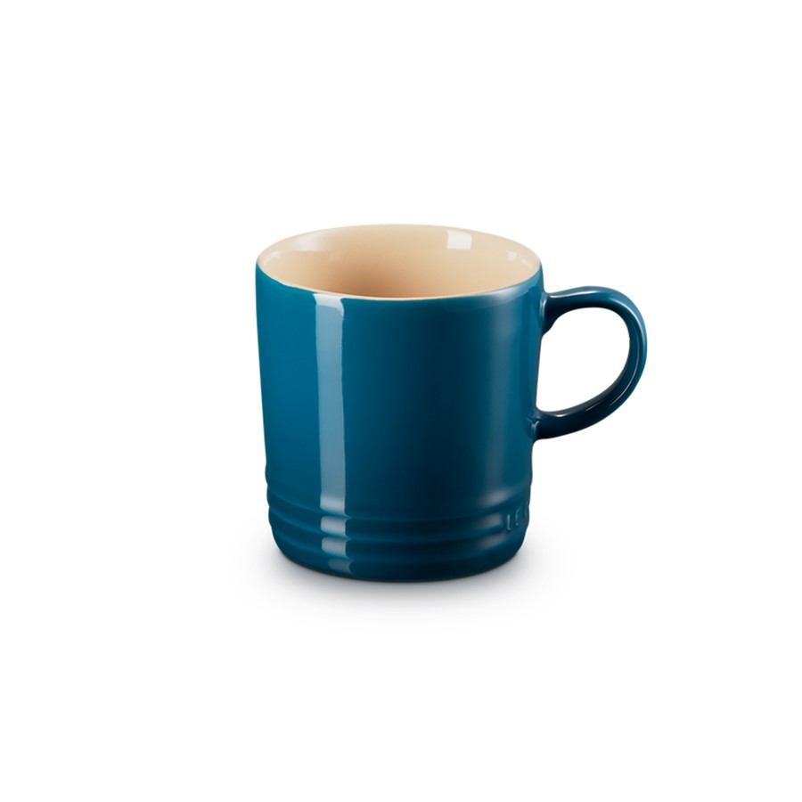 additioanl image for  Le Creuset Coffee Mug Deep Teal 350 ml 
