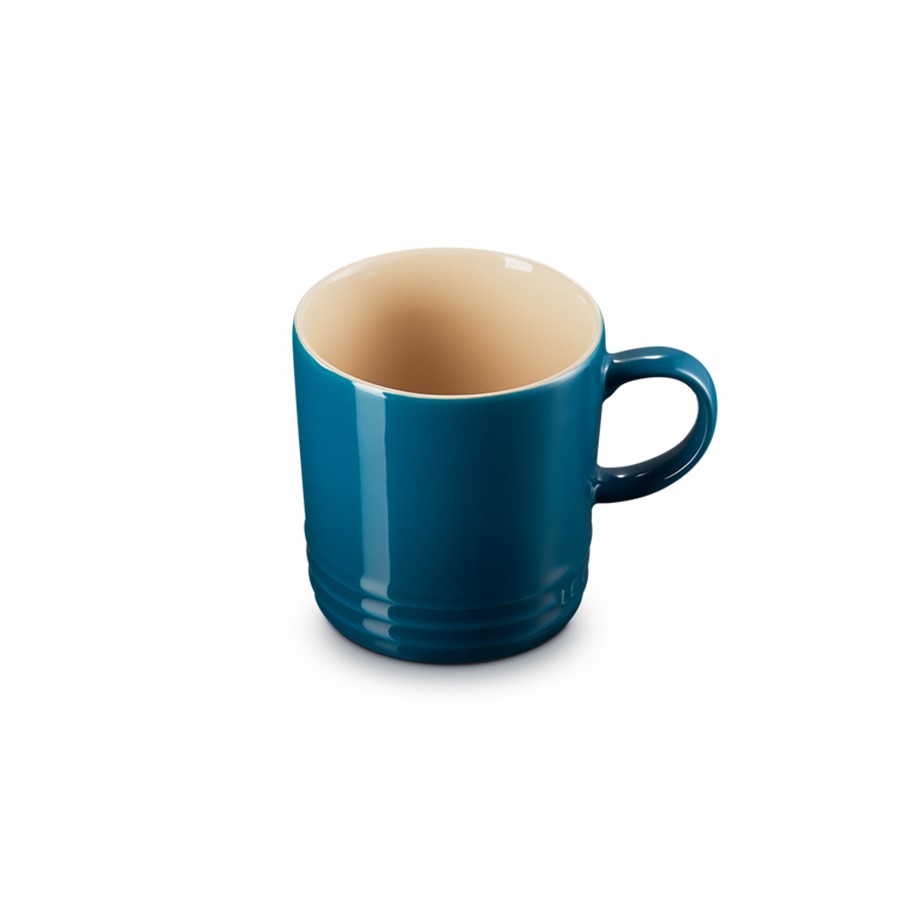 additioanl image for  Le Creuset Coffee Mug Deep Teal 350 ml 