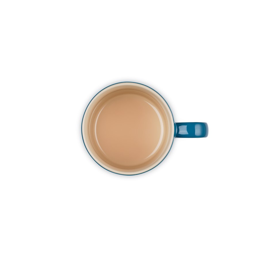 additioanl image for  Le Creuset Coffee Mug Deep Teal 350 ml 
