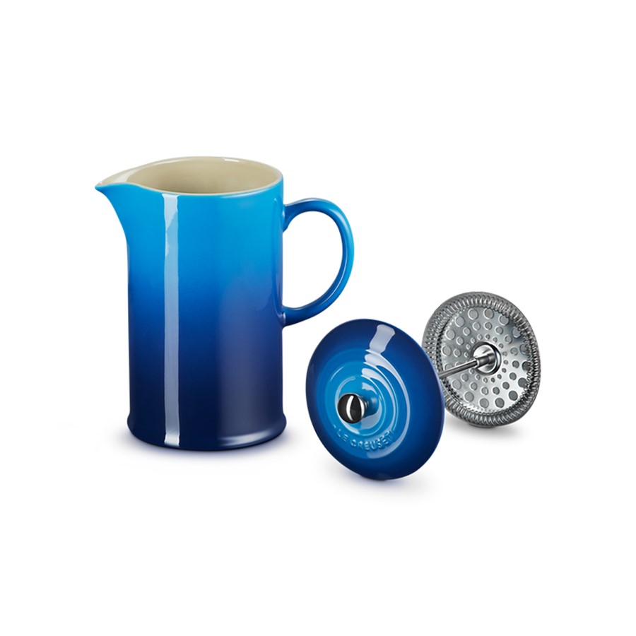 additioanl image for  Le Creuset Coffee Pot & Press A/Blue 1 L 
