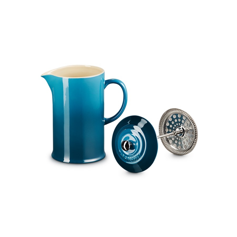 additioanl image for  Le Creuset Coffee Pot & Press Dp Teal 1L 