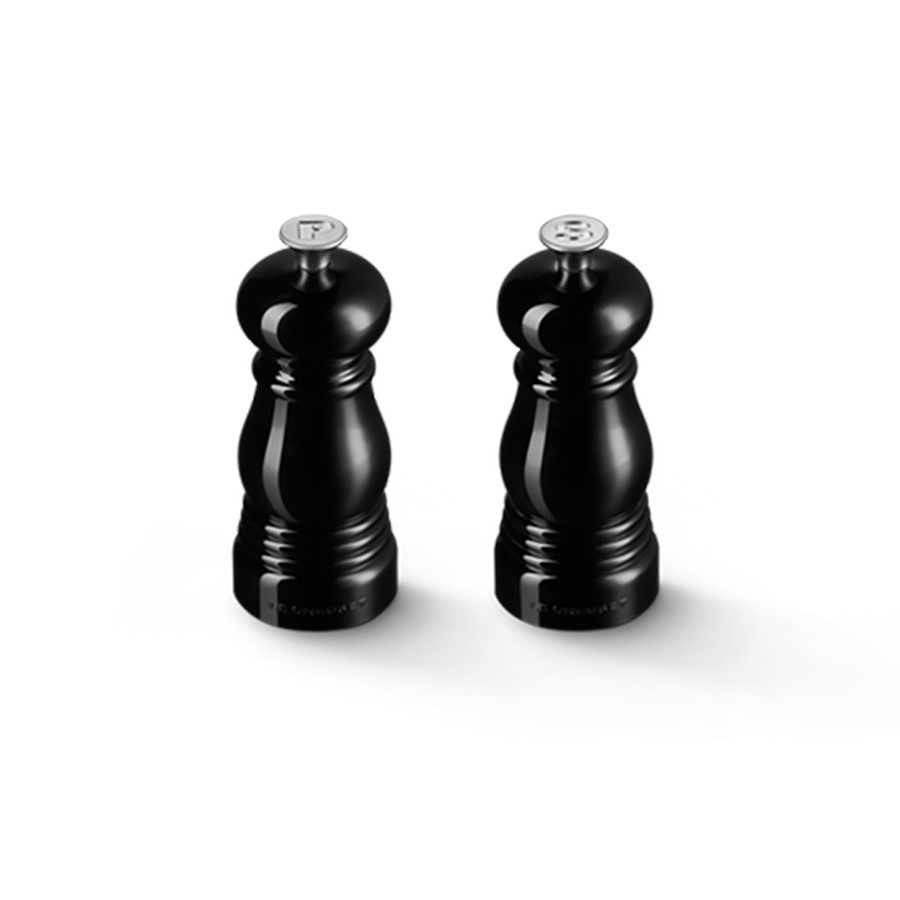 additioanl image for  Le Creuset Pepper+Salt Mill S/Blk 11 cm 