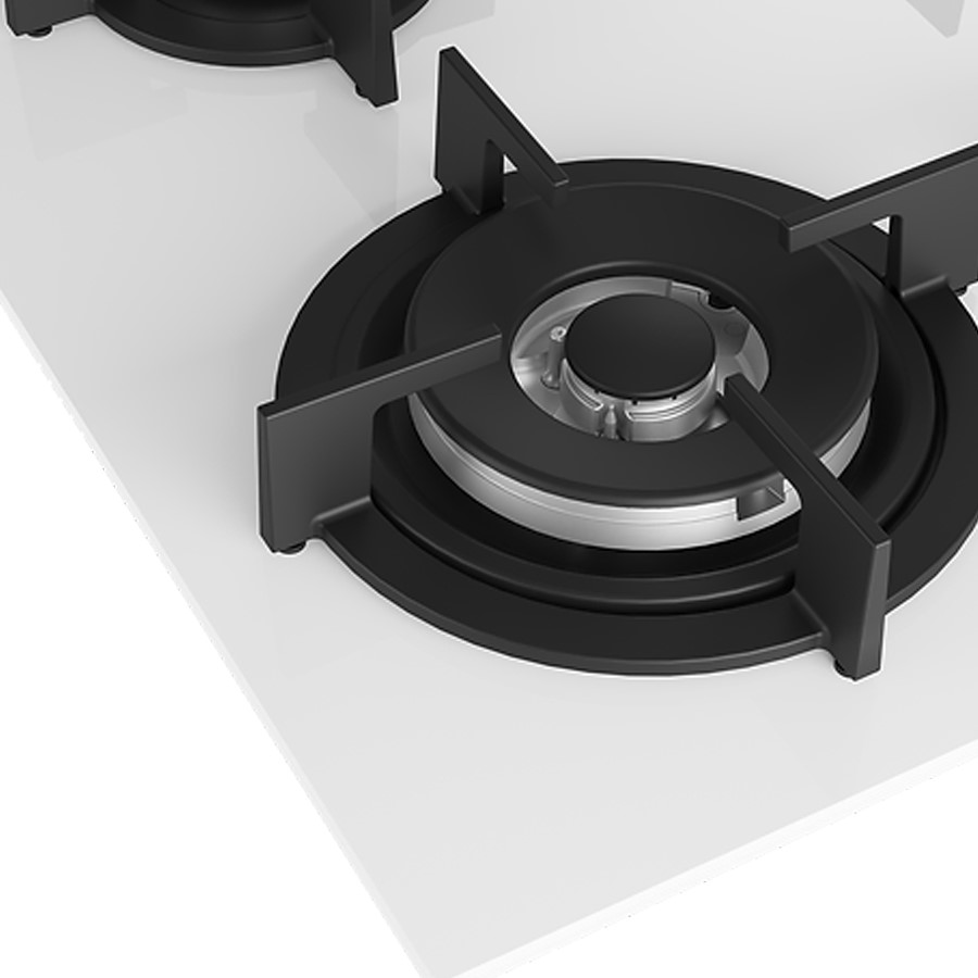 additioanl image for  Beko Hob Gas 4 Burners White 60 cm 