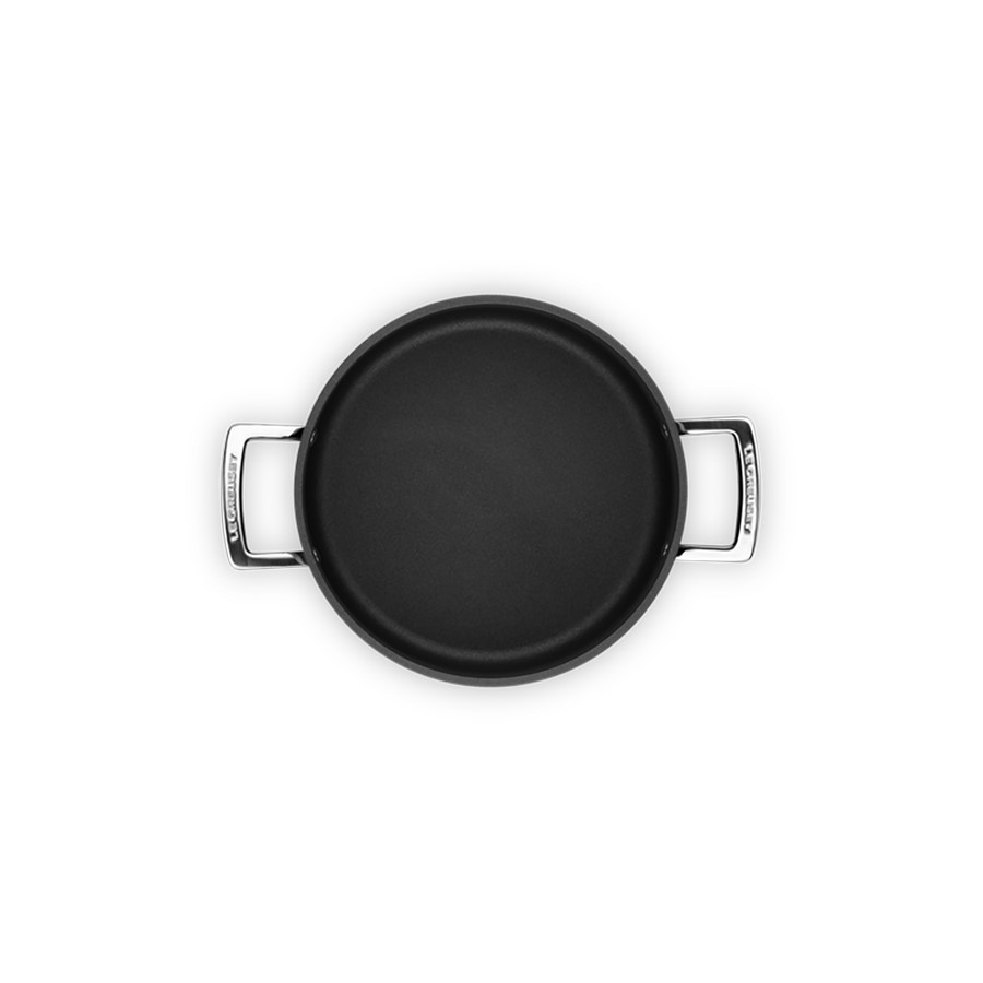 additioanl image for  Le Creuset Deep Cass+Glass Lid Blk 24 cm 