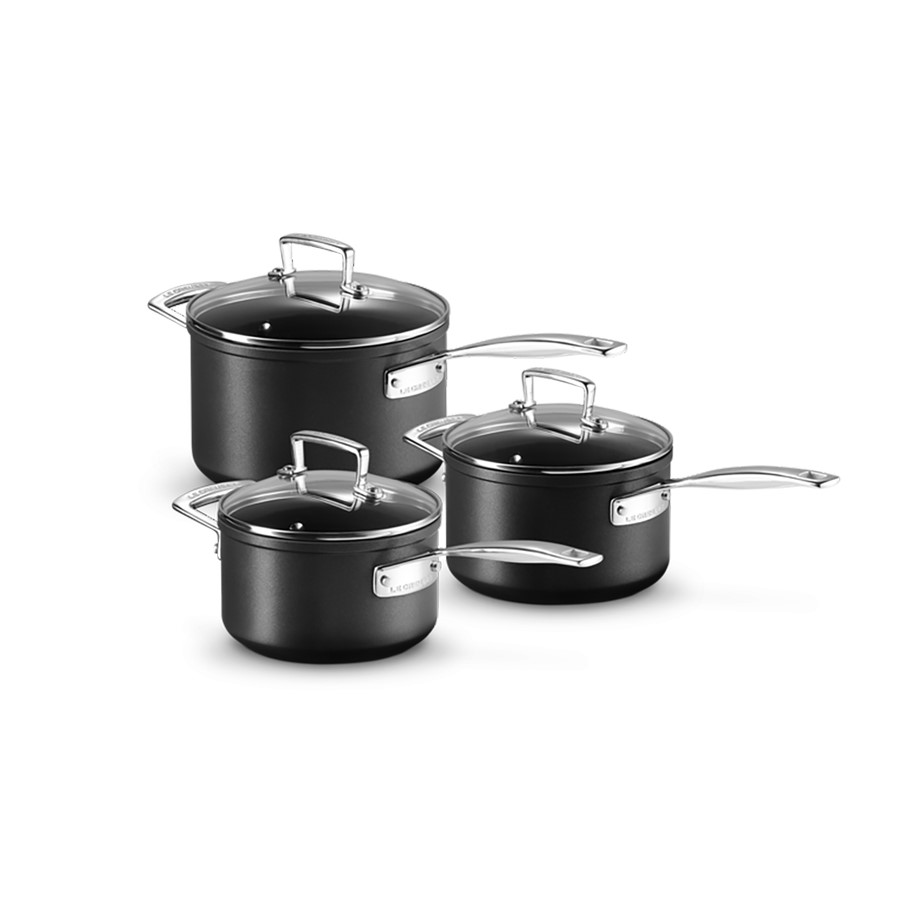 additioanl image for  Le Creuset 3 Saucepan Set 16/18/20 cm 