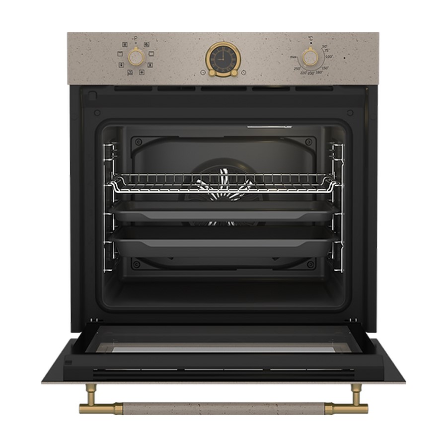 additioanl image for  Beko Built-In Oven Rustic 72L Beige 