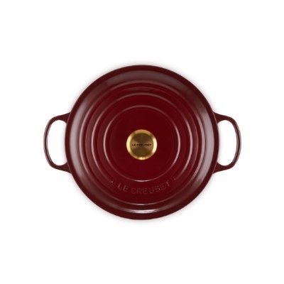 additioanl image for  Le Creuset Round Casserole Garnet 28 cm 