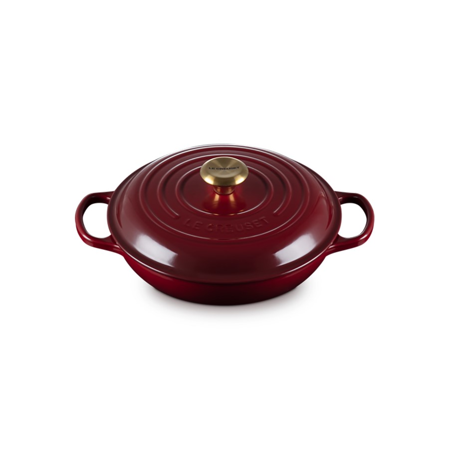 additioanl image for  Le Creuset Shallow Casserole Garnet 26cm 