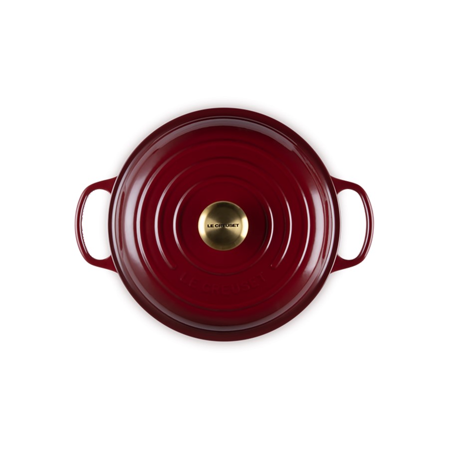 additioanl image for  Le Creuset Shallow Casserole Garnet 26cm 