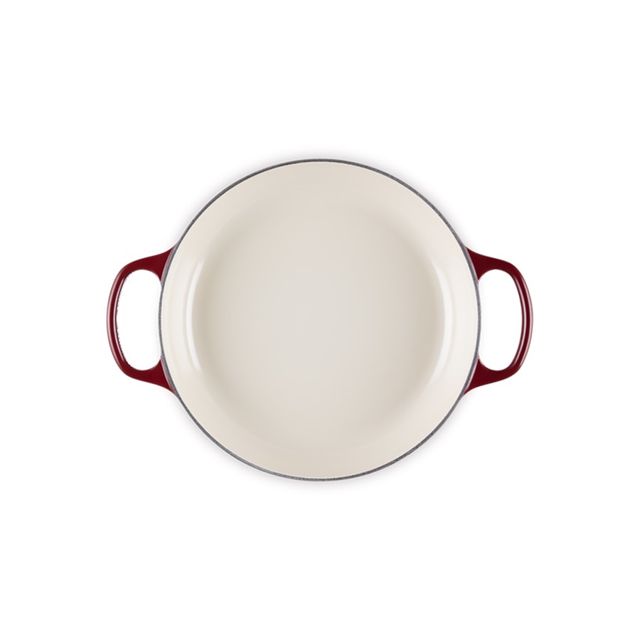 additioanl image for  Le Creuset Shallow Casserole Garnet 26cm 