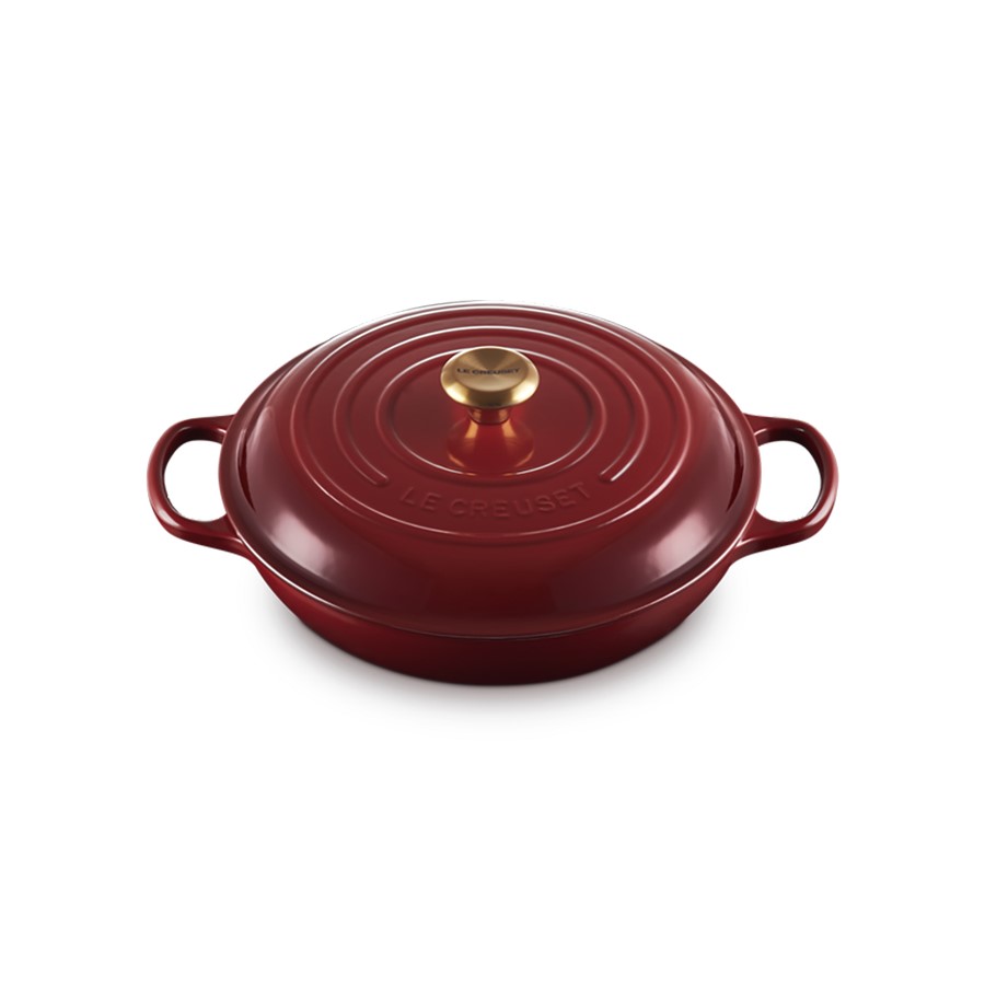 additioanl image for  Le Creuset Low Casserole Garnet 30 cm 