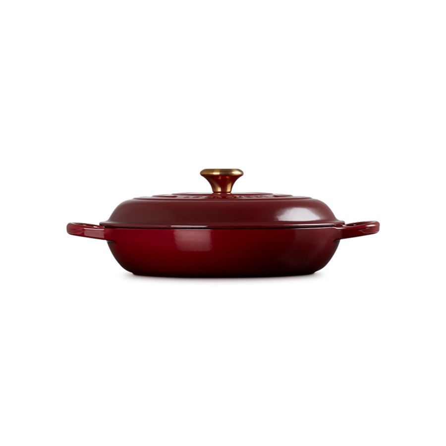additioanl image for  Le Creuset Low Casserole Garnet 30 cm 