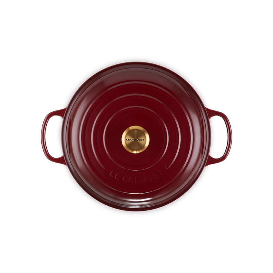 additioanl image for  Le Creuset Low Casserole Garnet 30 cm 