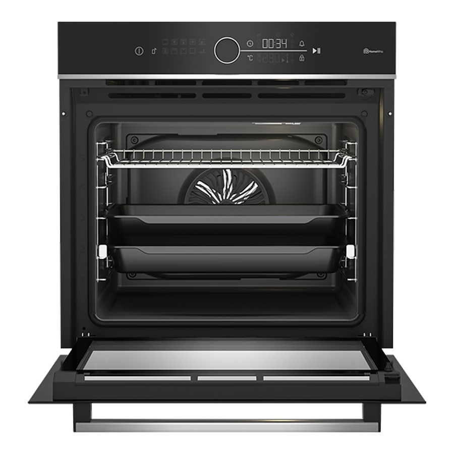 additioanl image for  Beko BuiltIn Oven 72L Pyrolitic WiFi Blk 