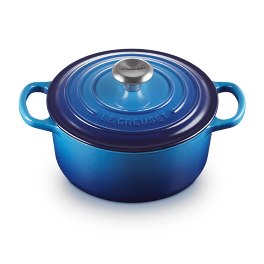 additioanl image for  Le Creuset Round Casserole Az/Blue 18 cm 