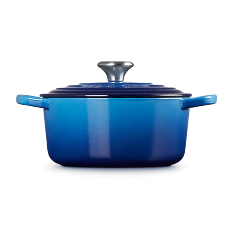 additioanl image for  Le Creuset Round Casserole Az/Blue 18 cm 