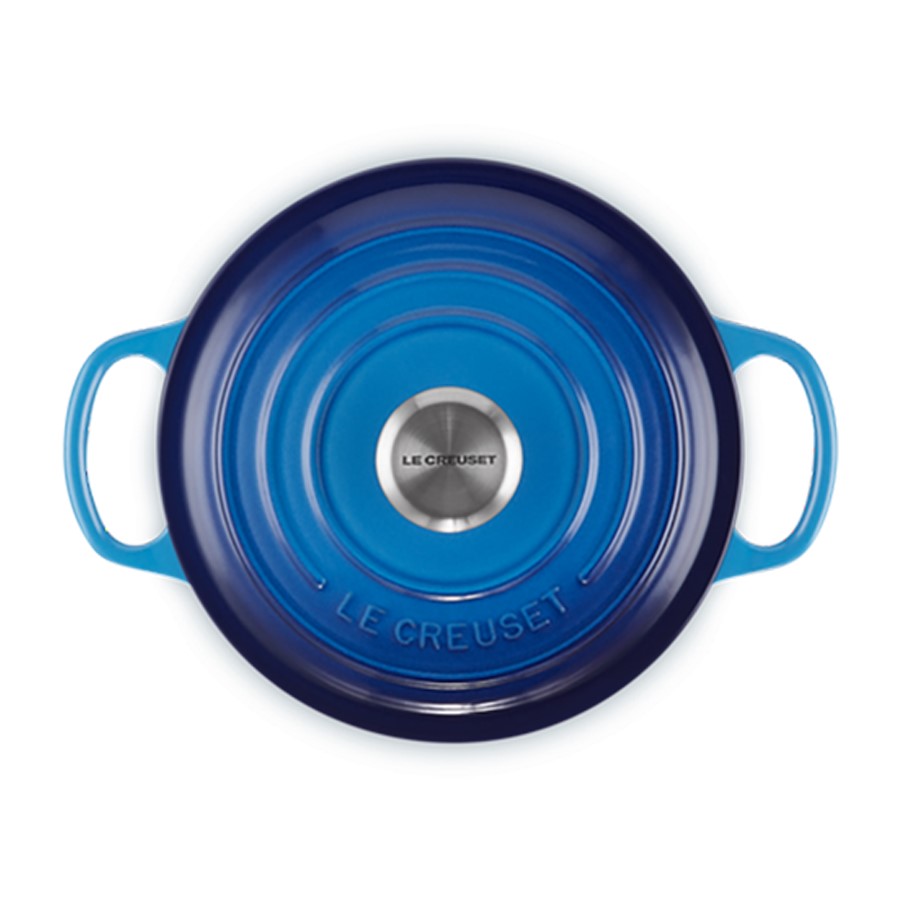 additioanl image for  Le Creuset Round Casserole Az/Blue 18 cm 