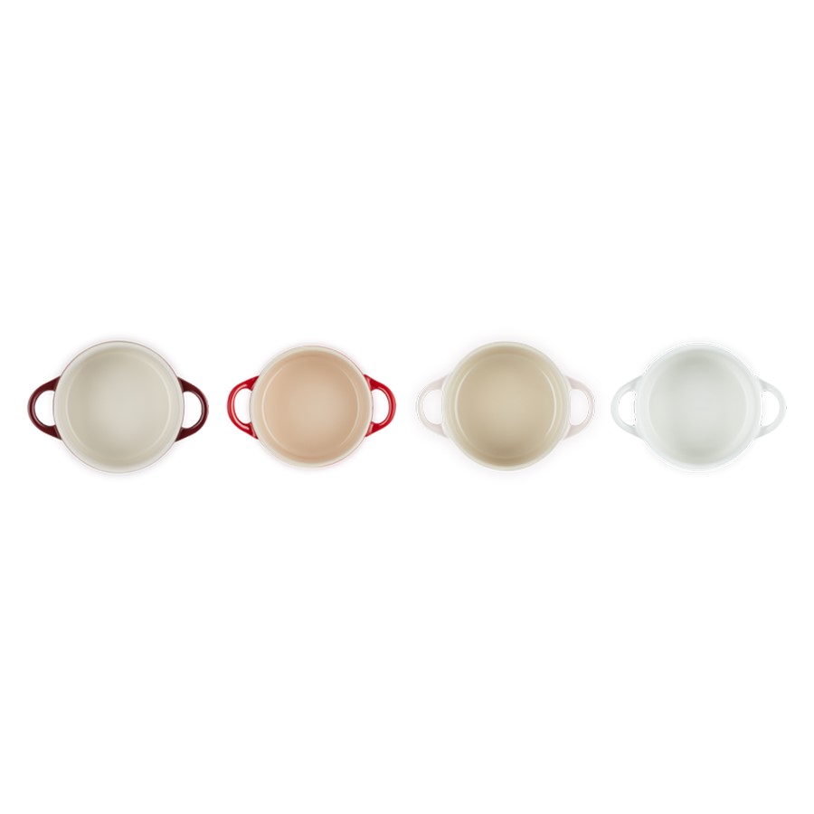 additioanl image for  Le Creuset Round 4 Mini Cocottes 10 cm 