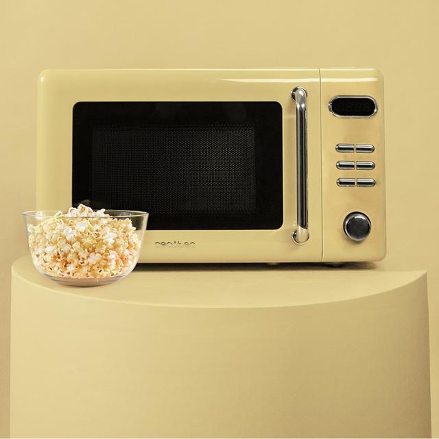 additioanl image for  Cecotec Microwave Retro Yellow 20 L 5110 