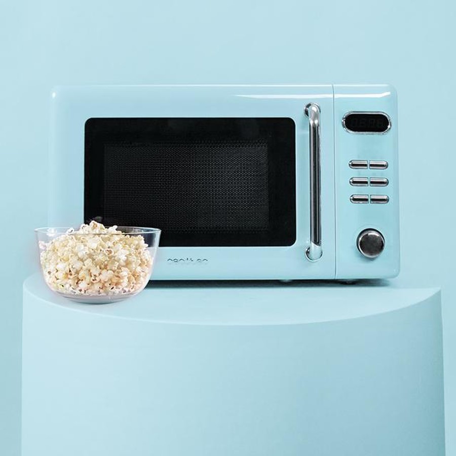 additioanl image for  Cecotec Microwave Retro Blue 20 Litres 