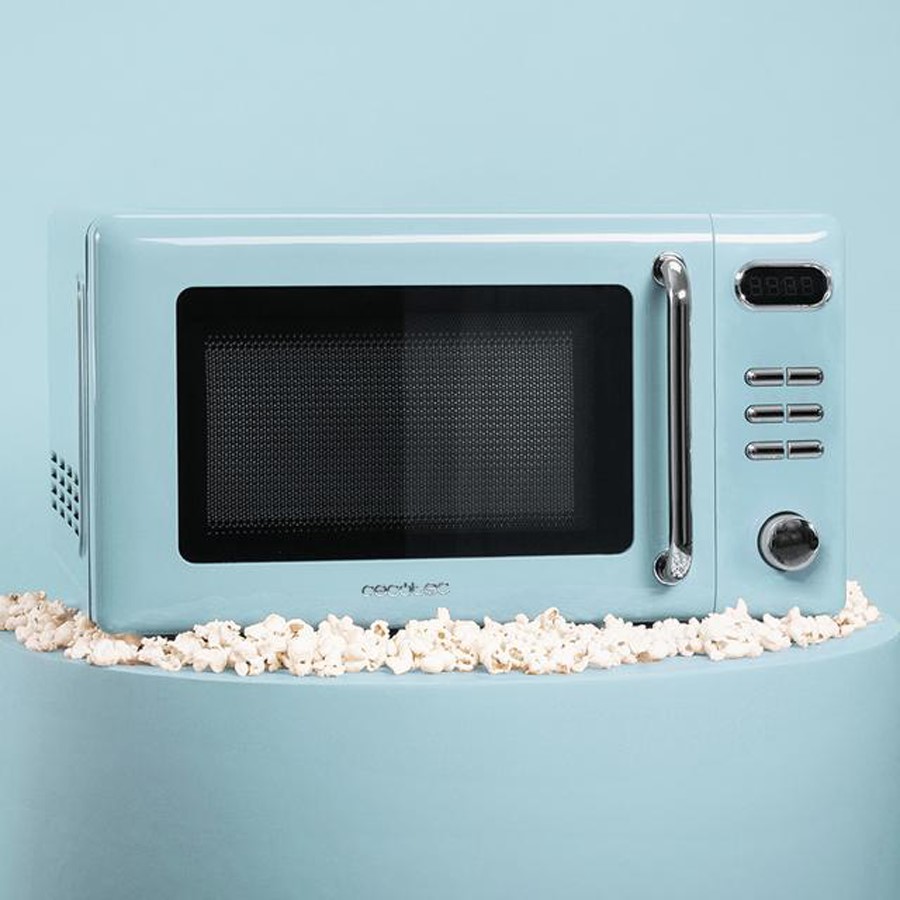 additioanl image for  Cecotec Microwave Retro Blue 20 Litres 