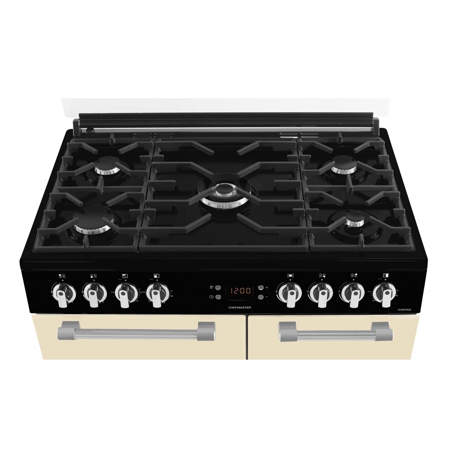 additioanl image for  Leisure Cooker DualFuel Range Cream 90cm 