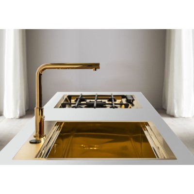 additioanl image for  Foster Sink Milanello Gold Flush Mount 