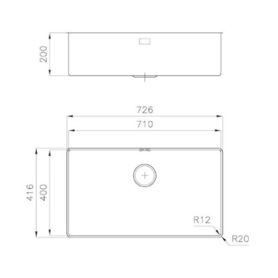 additioanl image for  Foster Sink Phantom Copper Undermount 