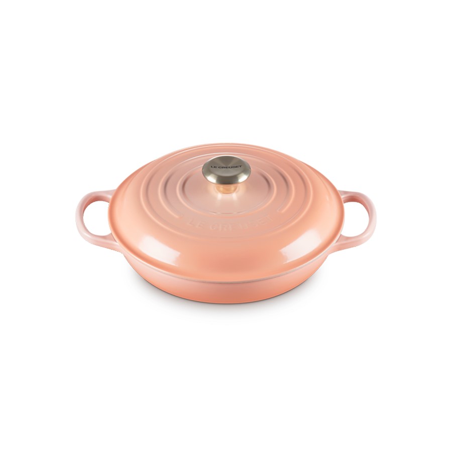 additioanl image for  Le Creuset Shallow Casserole Peche 26 cm 