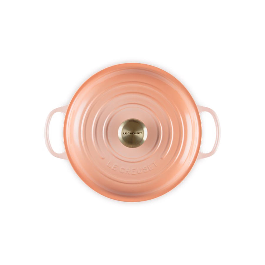 additioanl image for  Le Creuset Shallow Casserole Peche 26 cm 